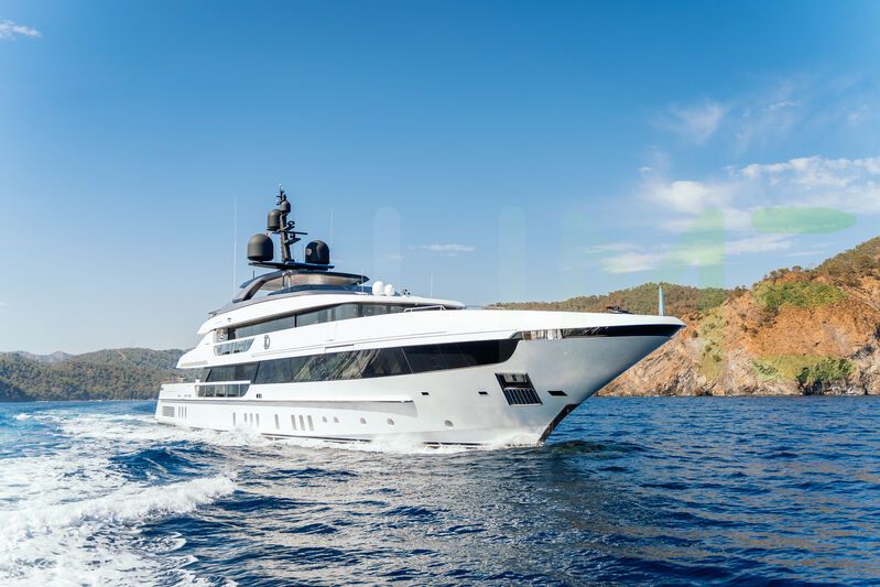White Alulim yacht for charter and price, located in Mediterranean; Italy offered for rent by LIME Yachts and Brokerage located in Fort Lauderdale Florida.