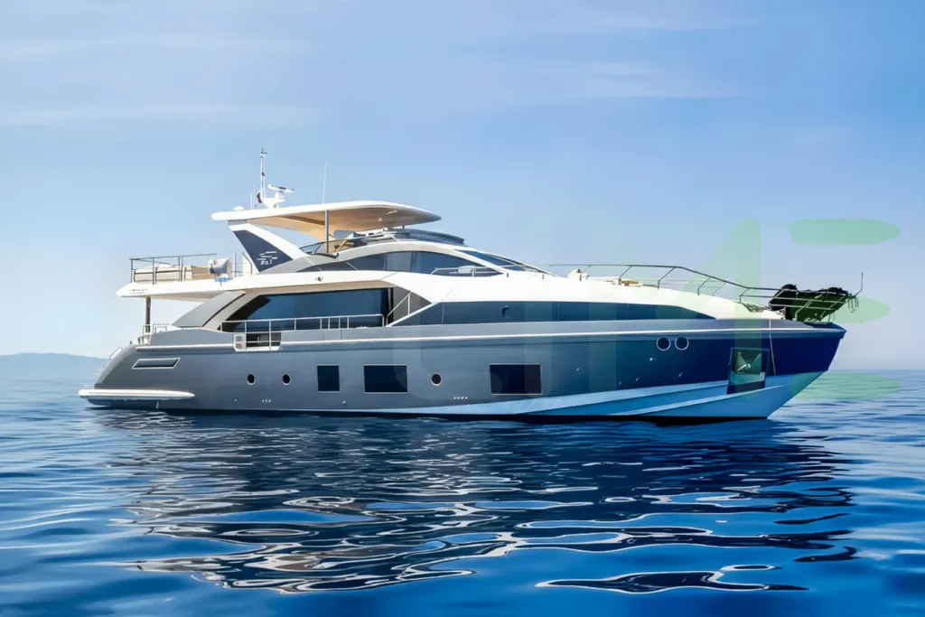 White Aluminia Too yacht for sale and price, showing the details and features of the interior and exterior available for purchase from LIME Yachts and Brokerage located in Fort Lauderdale Florida.
