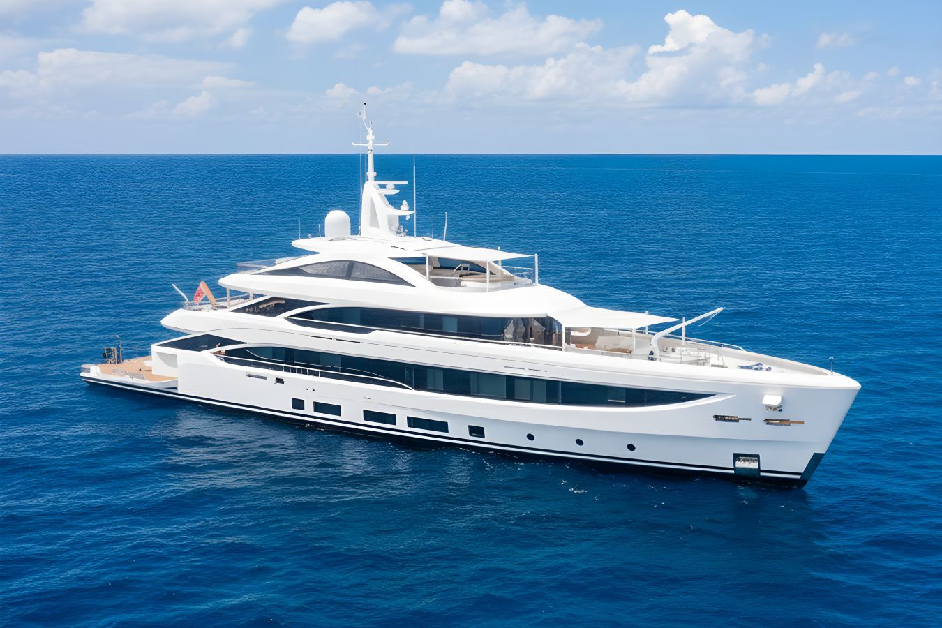 Amantis yacht, a 163 ft Benetti Yachts luxury superyacht underway, 49.9 meters, built in 2024.