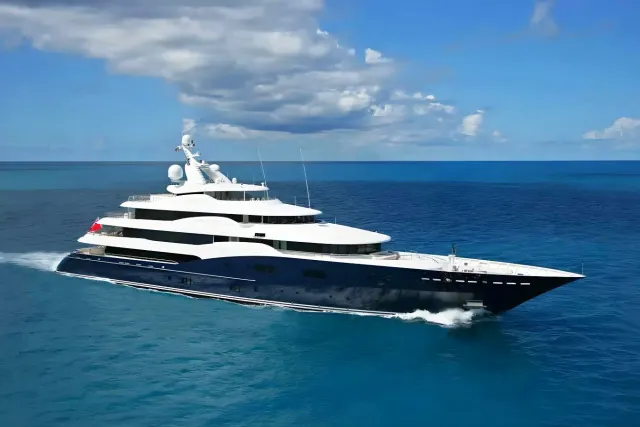 Amaryllis 257 ft yacht (78m) Abeking - A&R for charter/rental. Cost, plans, interior. One of twelve best luxury yachts.
