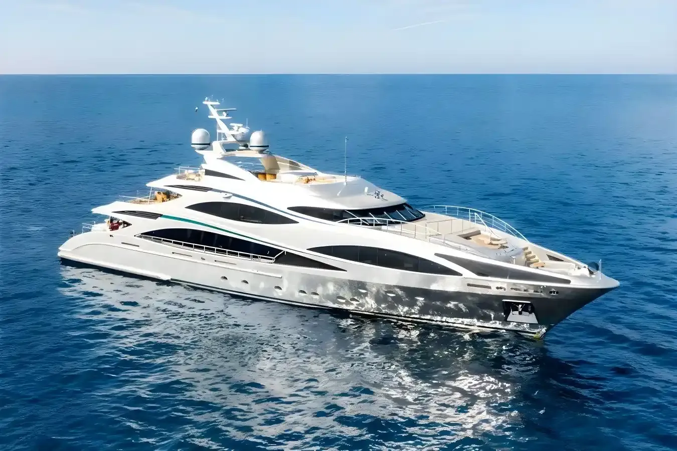Anastasia K yacht, a 154 ft Benetti luxury superyacht underway, 47 meters, built in 2014.