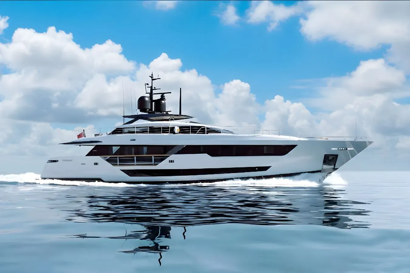 Annabella yacht, a 146 ft Sanlorenzo luxury superyacht underway, 44.5 meters, built in 2021.