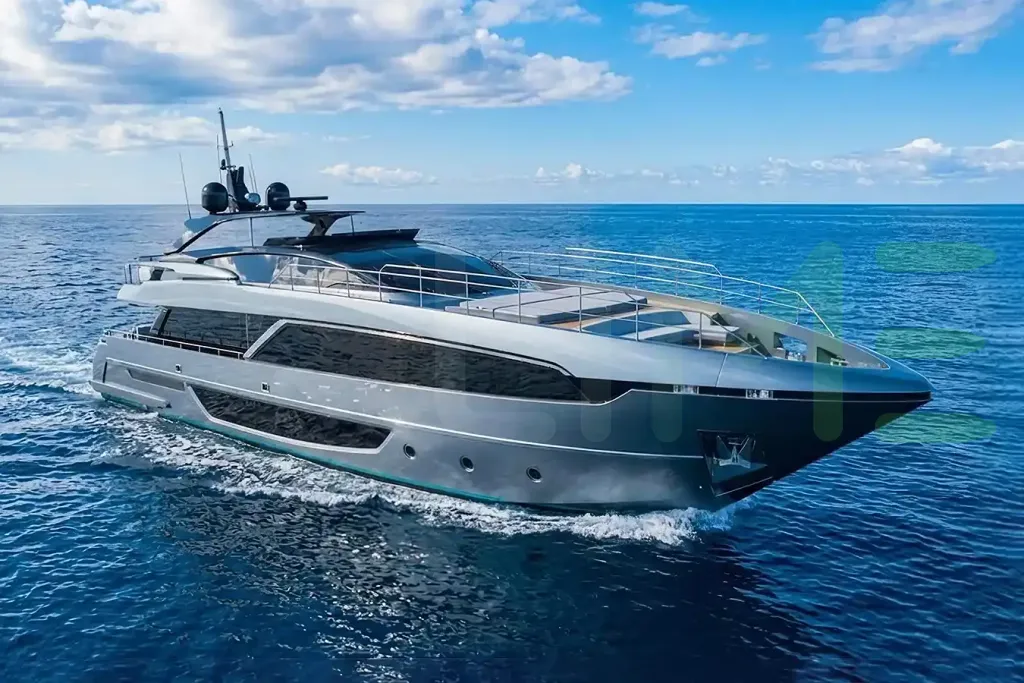 White Antipode II yacht - 97' (29m) Riva offered by LIME Yachts and Brokerage of Ft Lauderdale, Florida.