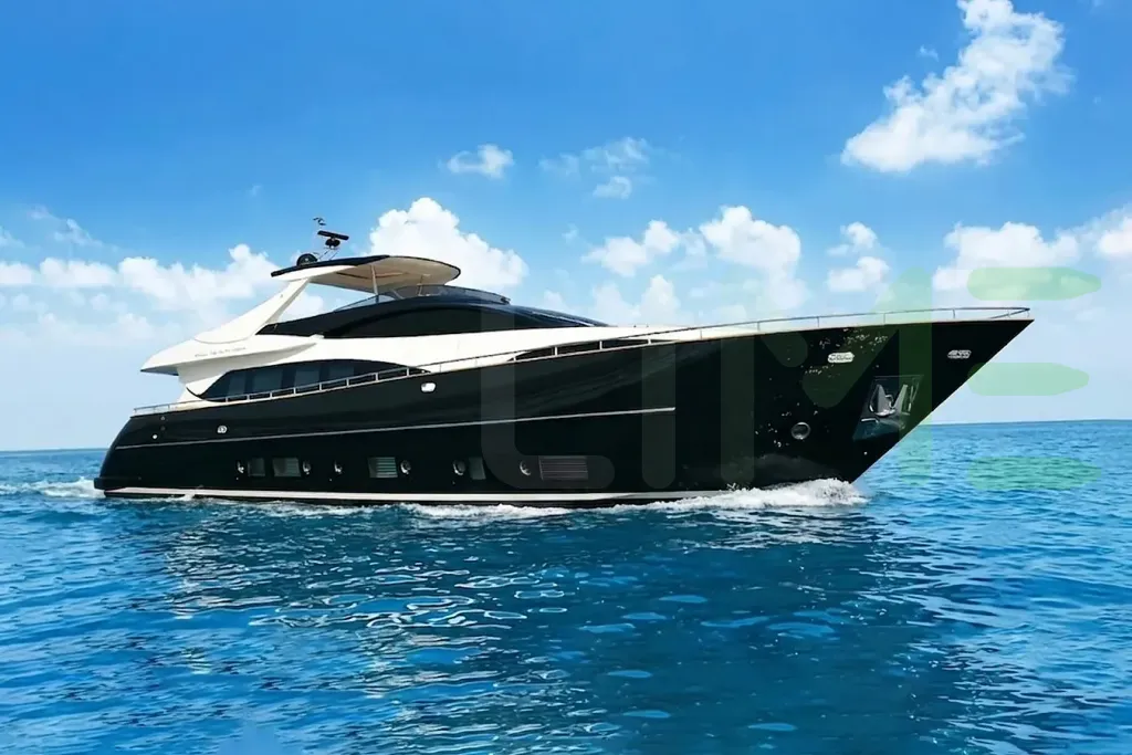 White Anything Goes IV yacht for sale and price, showing the details and features of the interior and exterior available for purchase from LIME Yachts and Brokerage located in Fort Lauderdale Florida.
