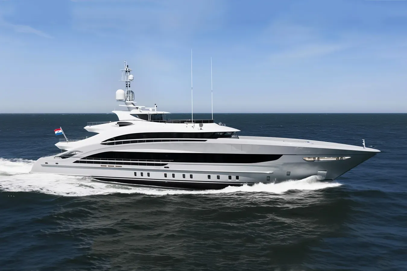 Arkadia 163 ft yacht (50m) Heesen for charter/rental. Cost, plans, interior. One of twelve best luxury yachts.