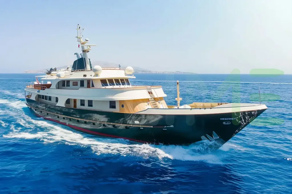 White Arriva yacht - 131' (40m) Astilleros Armon offered by LIME Yachts and Brokerage of Ft Lauderdale, Florida.