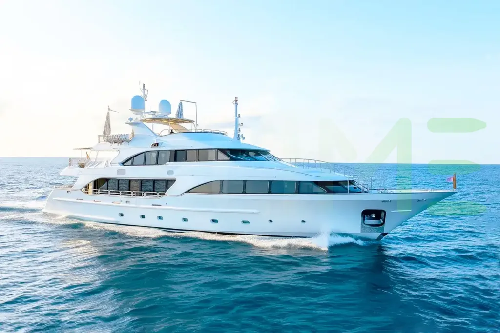 White Arthur's Way yacht for sale and price, showing the details and features of the interior and exterior available for purchase from LIME Yachts and Brokerage located in Fort Lauderdale Florida.