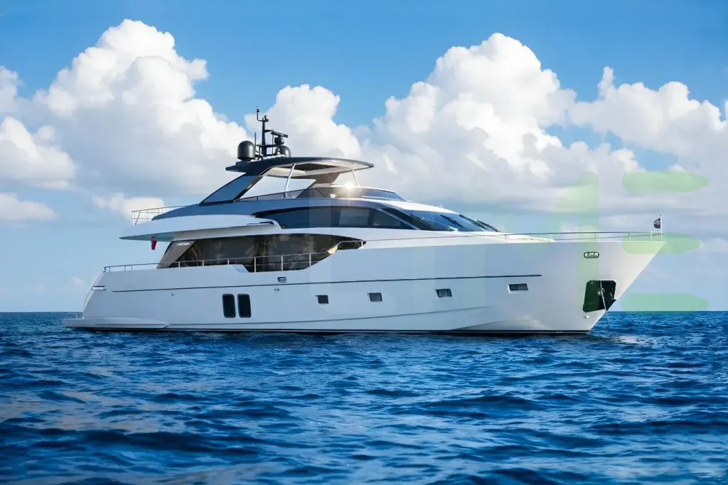 White Astrimare II yacht - 87' (26m) Sanlorenzo offered by LIME Yachts and Brokerage of Ft Lauderdale, Florida.