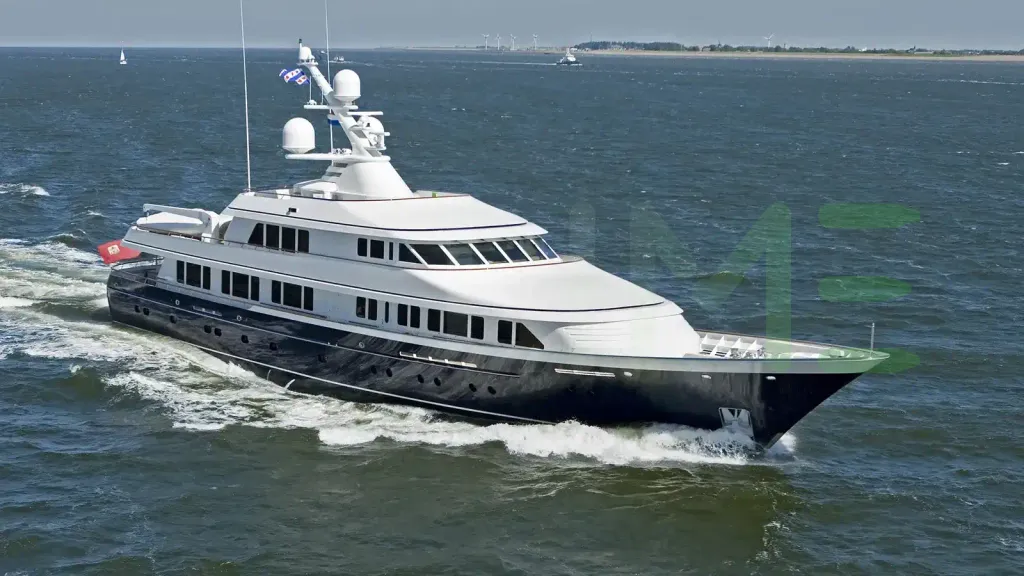 White Aurora yacht - 164' (50m) Feadship offered by LIME Yachts and Brokerage of Ft Lauderdale, Florida.