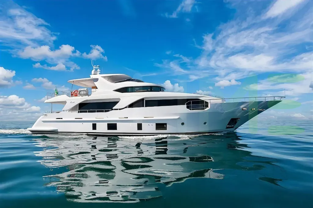 White Basmaci yacht - 2026 guide with the owner of the world's 8002nd largest yacht, the 447th largest yacht built by superyacht builder Benetti, based in Italy.