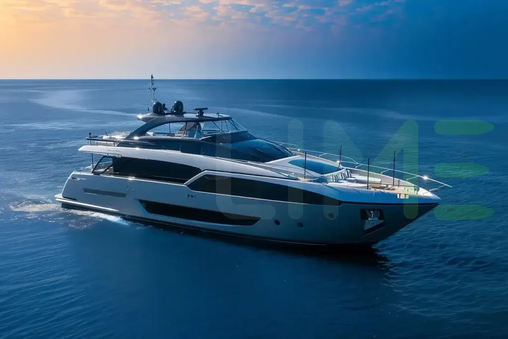 White Beyond Beyond yacht for sale and price, showing the details and features of the interior and exterior available for purchase from LIME Yachts and Brokerage located in Fort Lauderdale Florida.