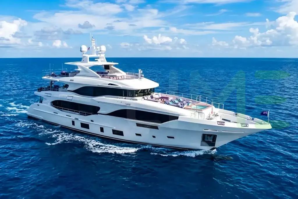 White Big Five yacht - 116' (35m) Benetti Yachts offered by LIME Yachts and Brokerage of Ft Lauderdale, Florida.