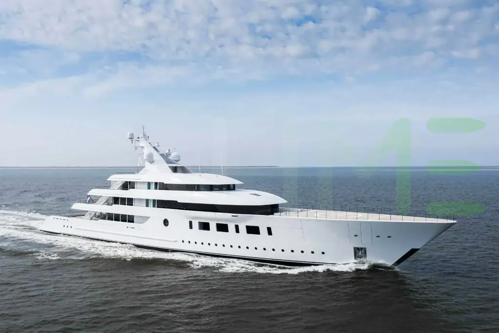 White Bliss yacht - 310' (94m) Feadship offered by LIME Yachts and Brokerage of Ft Lauderdale, Florida.