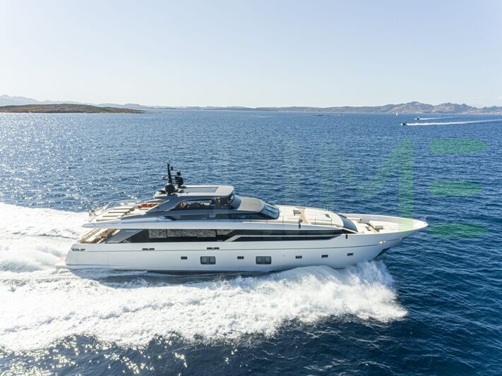 White Blue Angel yacht for sale and price, showing the details and features of the interior and exterior available for purchase from LIME Yachts and Brokerage located in Fort Lauderdale Florida.