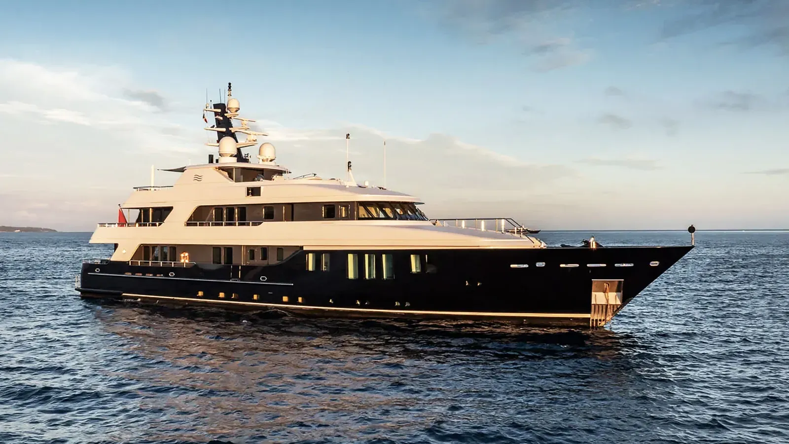 Bravado yacht, a 147 ft Abeking - A&R luxury superyacht underway, 44.9 meters, built in 2004, 2024.