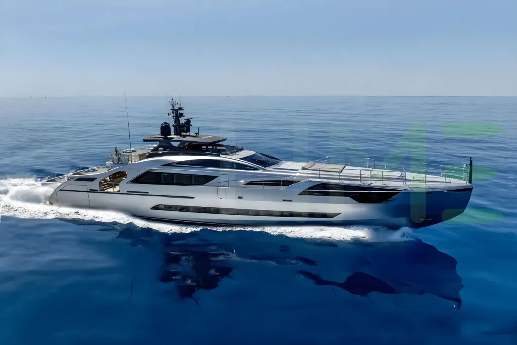 White Cabo yacht - 142' (43m) Pershing offered by LIME Yachts and Brokerage of Ft Lauderdale, Florida.