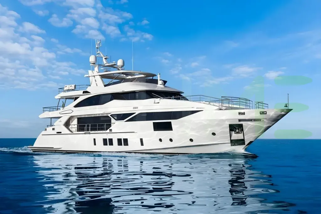 White Calypso yacht - 125' (38m) Benetti offered by LIME Yachts and Brokerage of Ft Lauderdale, Florida.