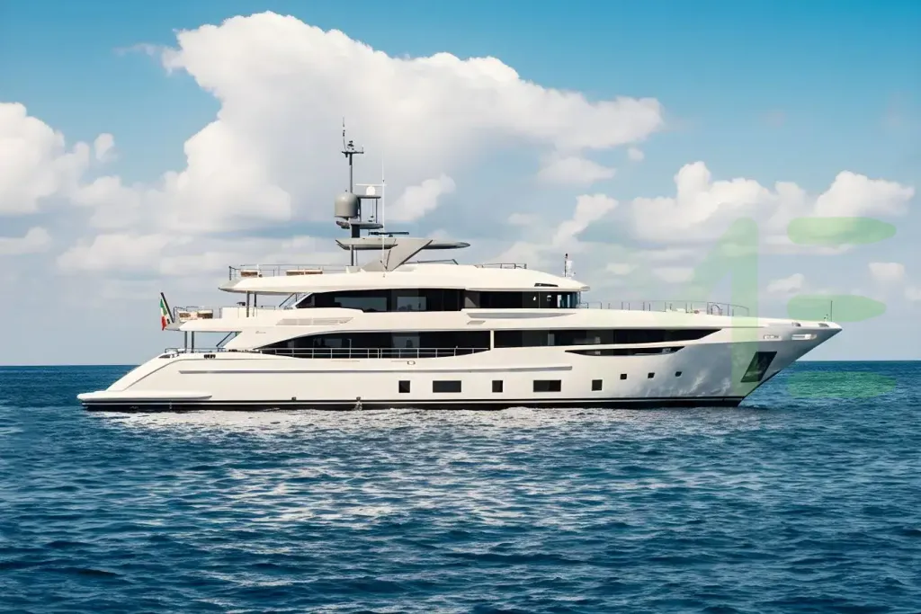 White Casa yacht for sale and price, showing the details and features of the interior and exterior available for purchase from LIME Yachts and Brokerage located in Fort Lauderdale Florida.