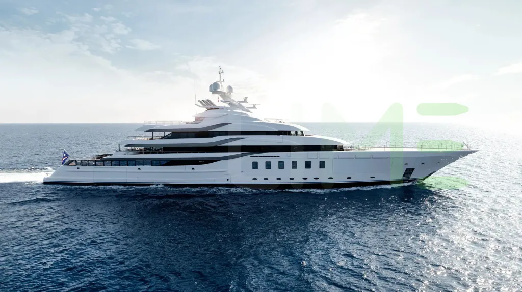 White CC-Summer yacht for sale and price, showing the details and features of the interior and exterior available for purchase from LIME Yachts and Brokerage located in Fort Lauderdale Florida.