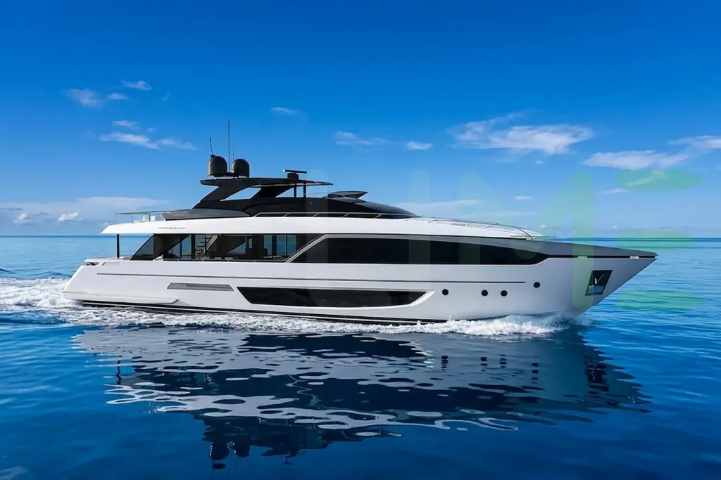 White Celestial yacht for sale and price, showing the details and features of the interior and exterior available for purchase from LIME Yachts and Brokerage located in Fort Lauderdale Florida.