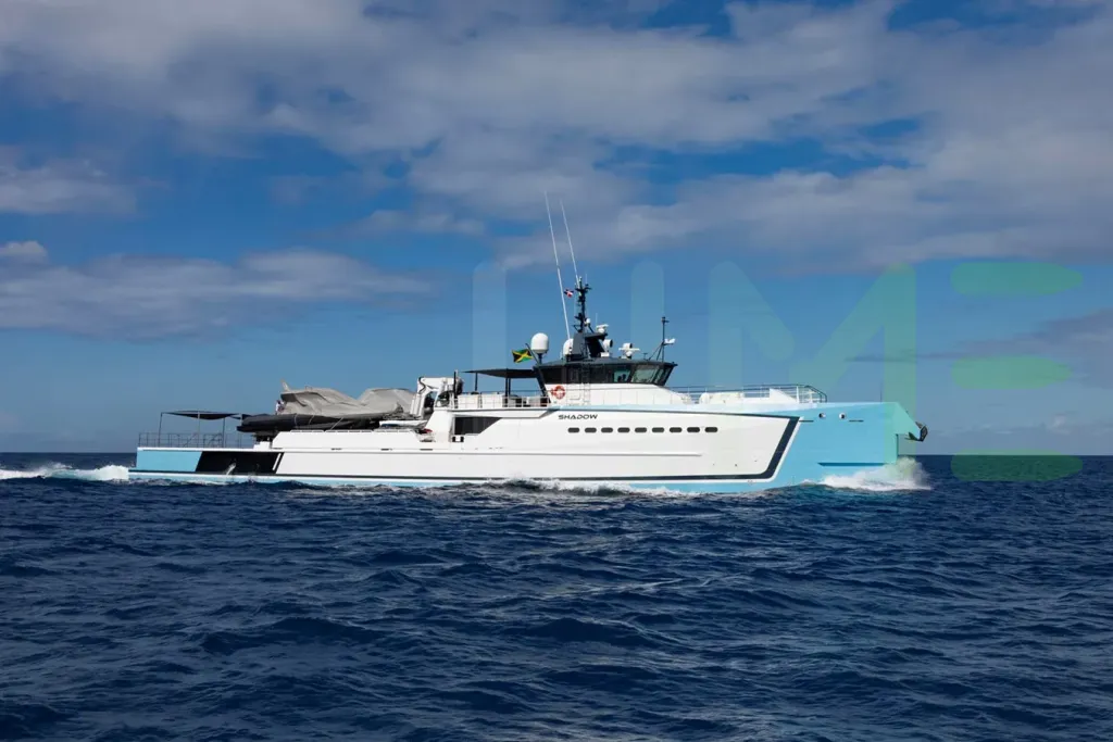 White Chasing Romance yacht - 2026 guide with the owner of the world's 805th largest yacht, the 16th largest yacht built by superyacht builder Damen, based in Netherlands.