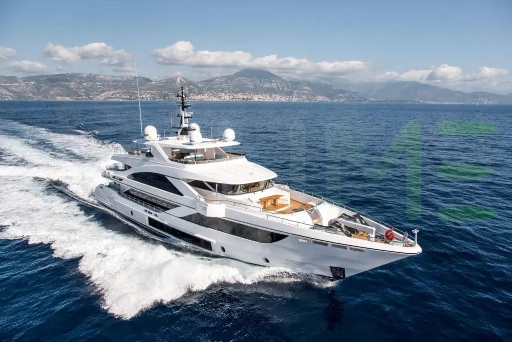 White Checked Out yacht - 139' (42m) Gulf Craft offered by LIME Yachts and Brokerage of Ft Lauderdale, Florida.