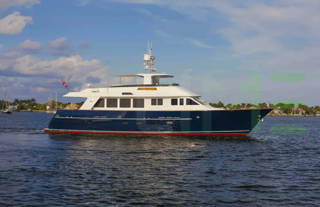 White Checkers yacht for charter and price offered for rent by LIME Yachts and Brokerage located in Fort Lauderdale Florida.