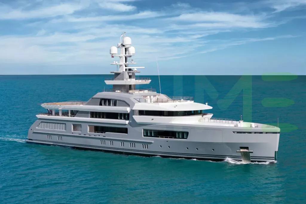 White Cloudbreak yacht for sale and price, showing the details and features of the interior and exterior available for purchase from LIME Yachts and Brokerage located in Fort Lauderdale Florida.