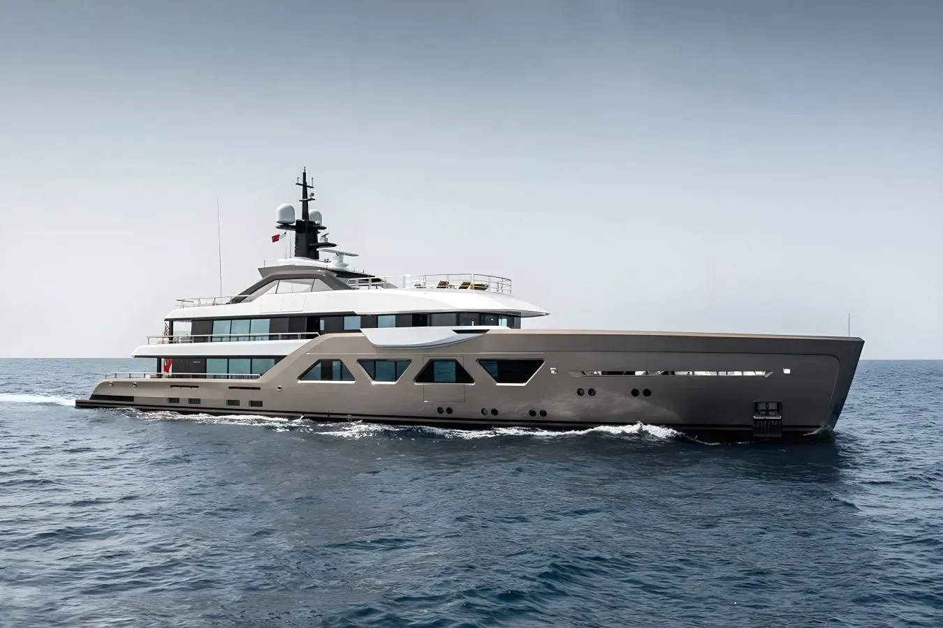 Come Together yacht, a 196 ft Amels luxury superyacht underway, 60 meters, built in 2022, 2024.
