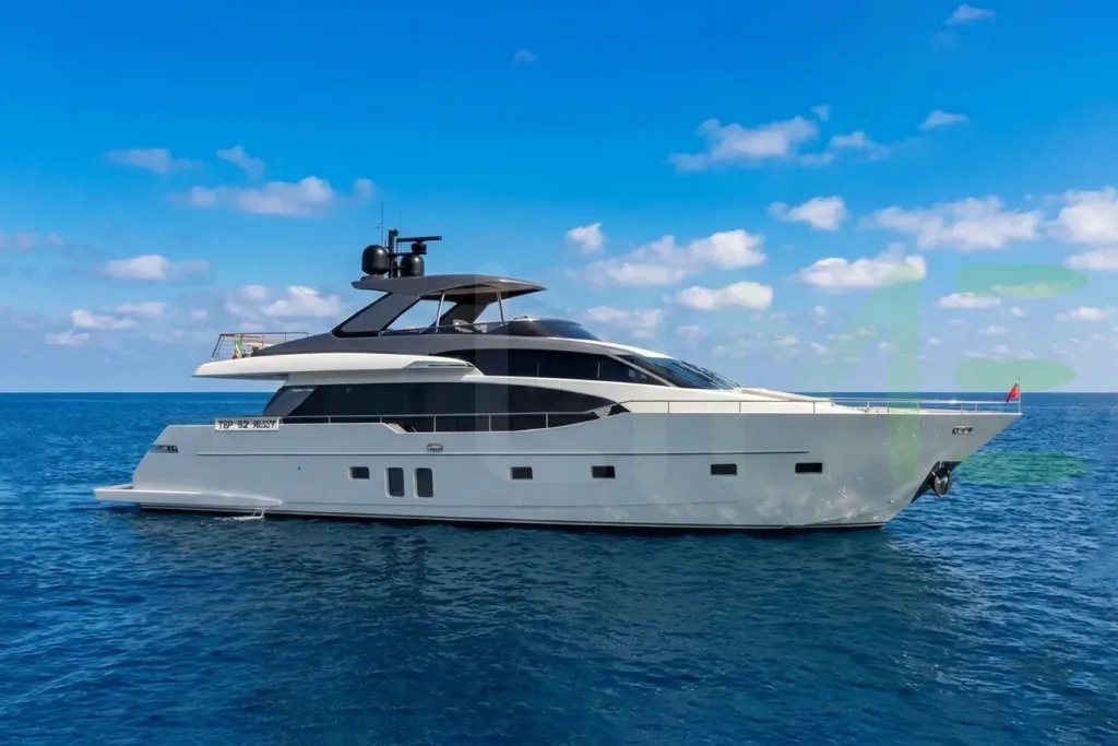 White Deep Plane yacht - 77' (23m) Sanlorenzo offered by LIME Yachts and Brokerage of Ft Lauderdale, Florida.