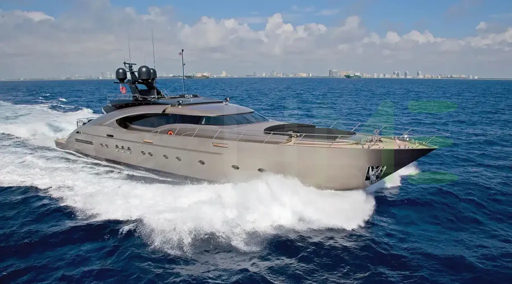 White Defiant yacht for sale and price, showing the details and features of the interior and exterior available for purchase from LIME Yachts and Brokerage located in Fort Lauderdale Florida.