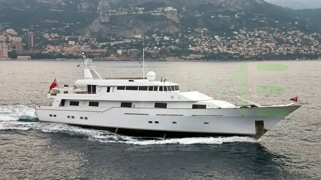 White DNA yacht - 150' (45m) Feadship offered by LIME Yachts and Brokerage of Ft Lauderdale, Florida.