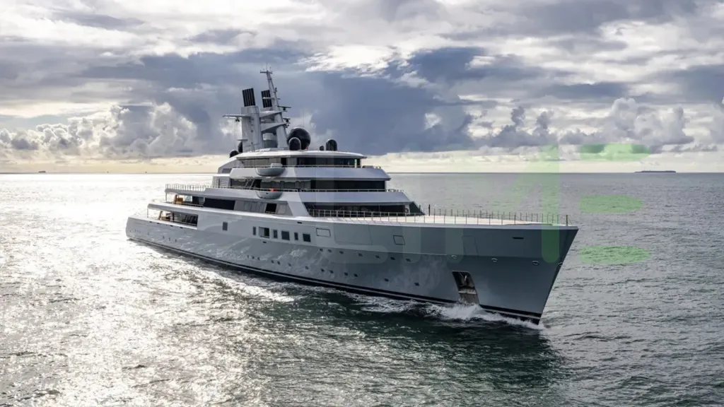 White Dragonfly yacht - 465' (142m) Lürssen offered by LIME Yachts and Brokerage of Ft Lauderdale, Florida.