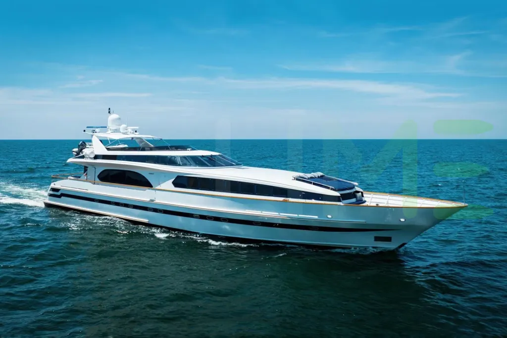 White Dream Rider yacht for charter and price offered for rent by LIME Yachts and Brokerage located in Fort Lauderdale Florida.