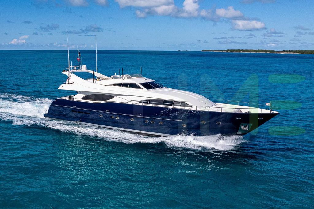 White DreamChaser yacht - 94' (28m) Custom Line offered by LIME Yachts and Brokerage of Ft Lauderdale, Florida.
