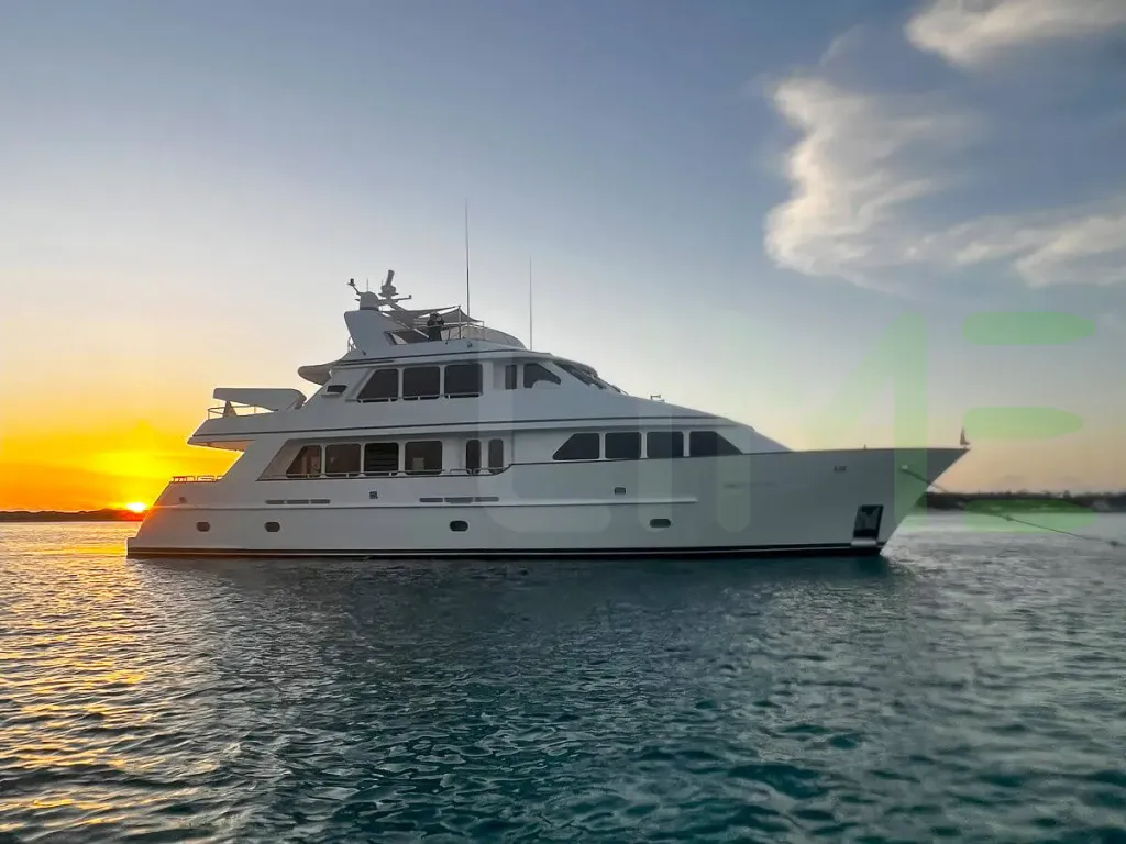 White Driven yacht - 87' (26m) Conrad offered by LIME Yachts and Brokerage of Ft Lauderdale, Florida.