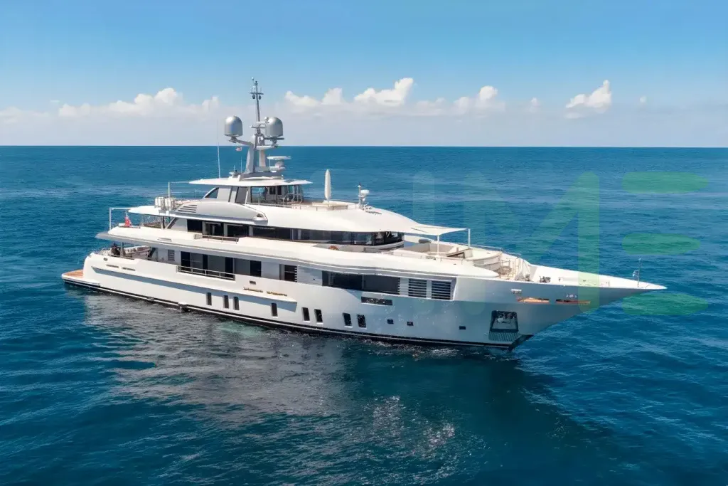 White E.Motion+ yacht - 160' (48m) Benetti Yachts offered by LIME Yachts and Brokerage of Ft Lauderdale, Florida.