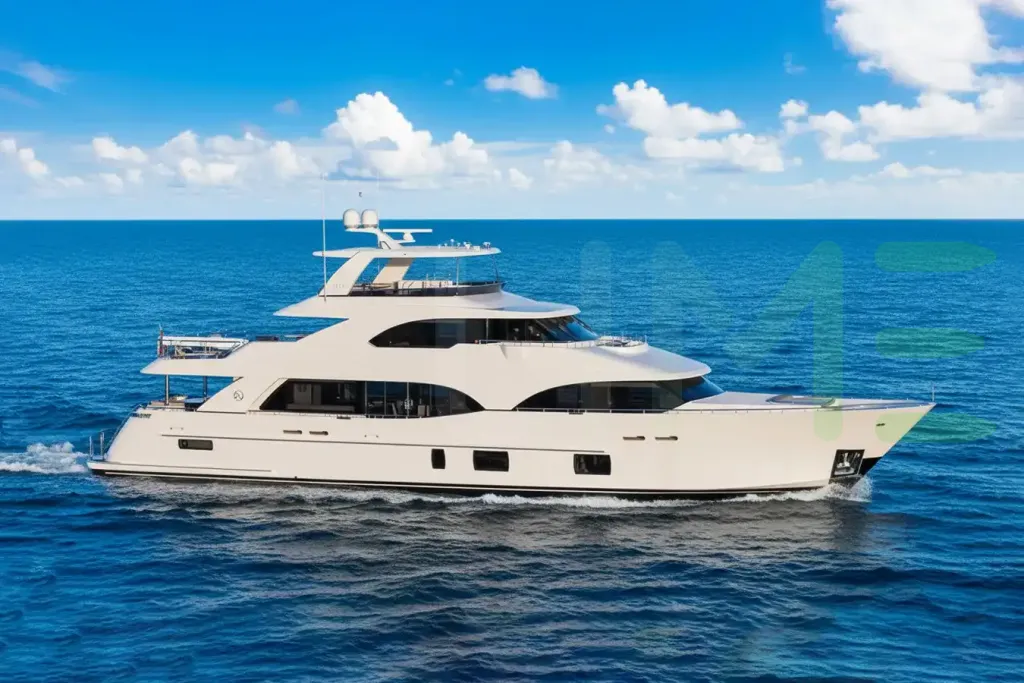 White Eileen's Way yacht for sale and price, showing the details and features of the interior and exterior available for purchase from LIME Yachts and Brokerage located in Fort Lauderdale Florida.