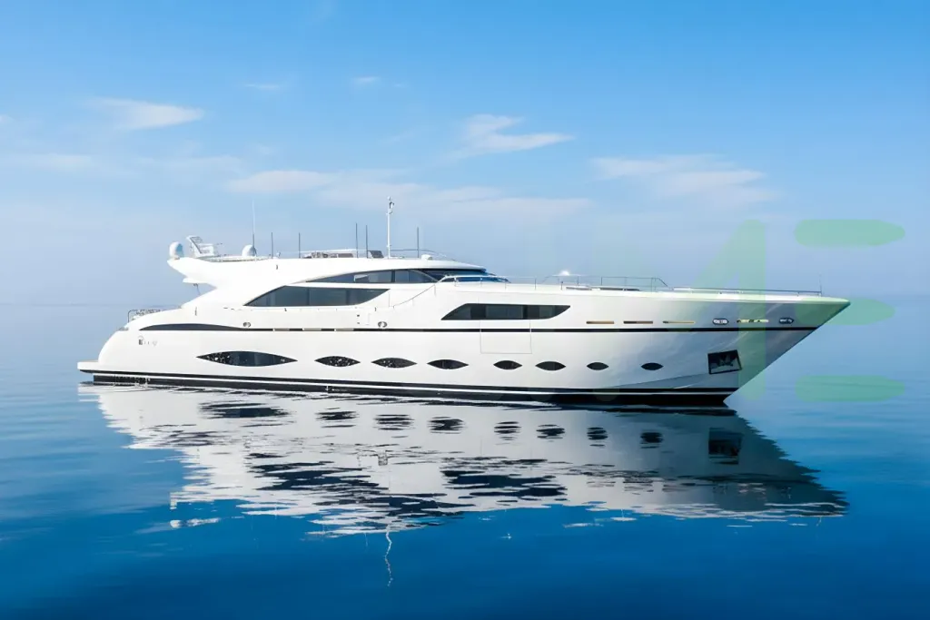 White Fast & Furious yacht for sale and price, showing the details and features of the interior and exterior available for purchase from LIME Yachts and Brokerage located in Fort Lauderdale Florida.