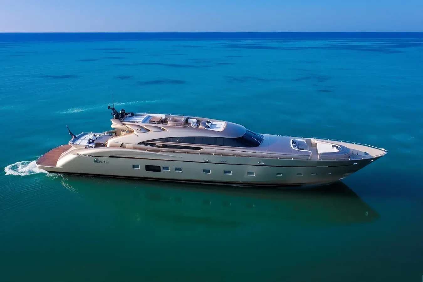 Five Waves yacht, a 118 ft AB luxury superyacht underway, 36.25 meters, built in 2010, 2016.