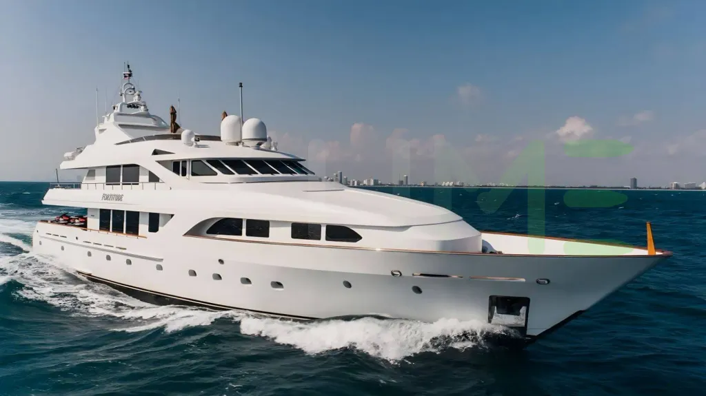 White Fortitude yacht - 2026 guide with the owner of the world's 2374th largest yacht, the 2nd largest yacht built by superyacht builder Intermarine, based in United States.
