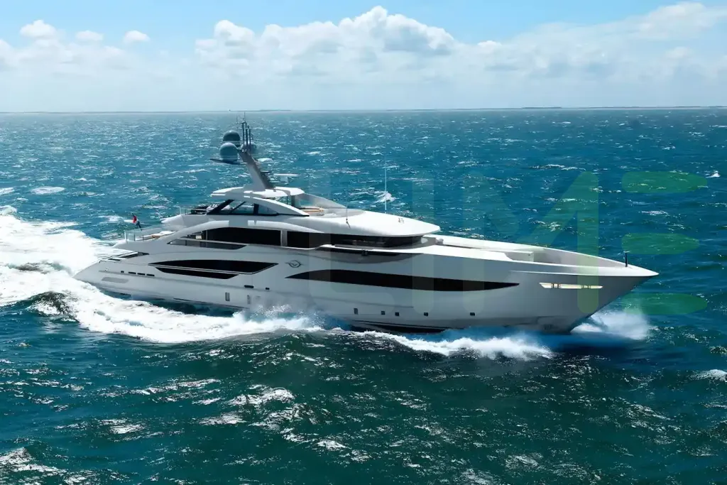 White Galvas yacht - 183' (56m) Heesen offered by LIME Yachts and Brokerage of Ft Lauderdale, Florida.