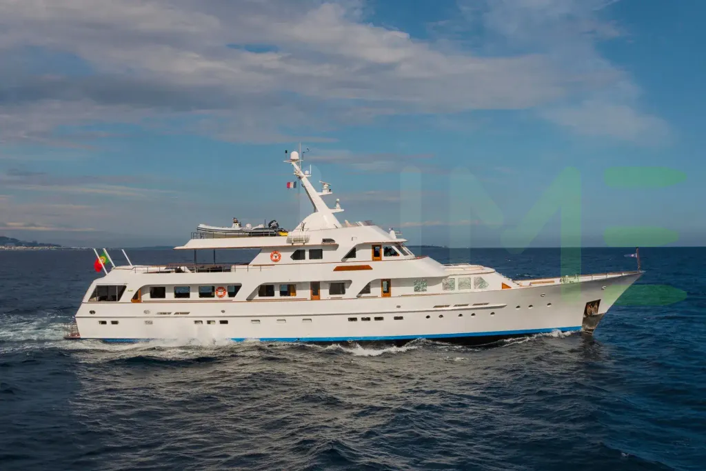 White Gin Tonic yacht - 136' (41m) Feadship offered by LIME Yachts and Brokerage of Ft Lauderdale, Florida.