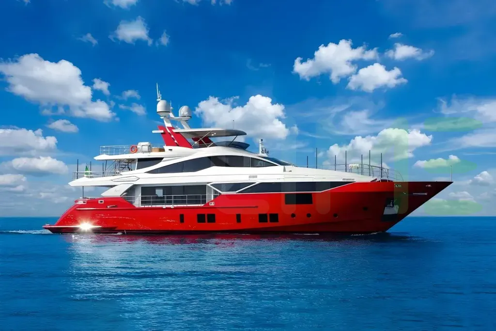White Happy D yacht for sale and price, showing the details and features of the interior and exterior available for purchase from LIME Yachts and Brokerage located in Fort Lauderdale Florida.