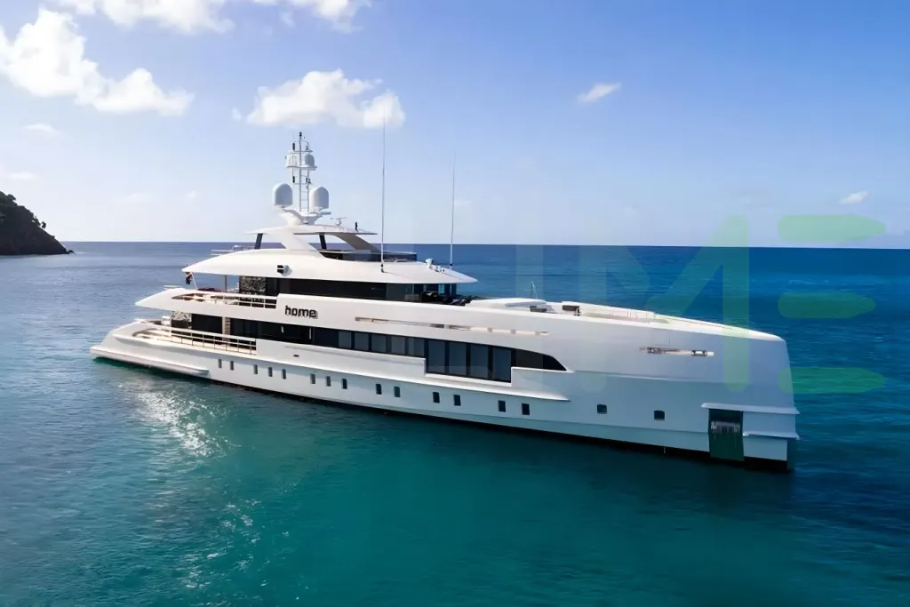 White Home yacht - 2026 guide with the owner of the world's 1278th largest yacht, the 40th largest yacht built by superyacht builder Heesen, based in Netherlands.