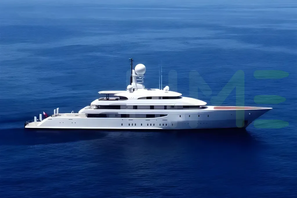 White Ilona yacht for sale and price, showing the details and features of the interior and exterior available for purchase from LIME Yachts and Brokerage located in Fort Lauderdale Florida.