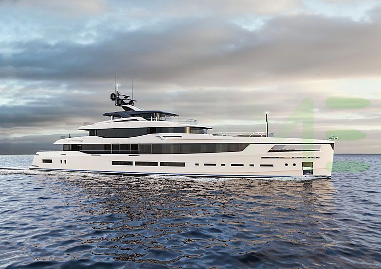 White IVAH511 yacht - 193' (59m) Logica Yachts offered by LIME Yachts and Brokerage of Ft Lauderdale, Florida.