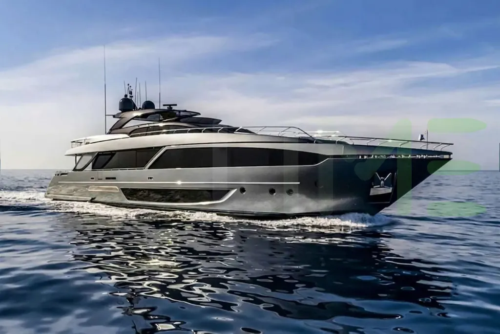 White Janette yacht for sale and price, showing the details and features of the interior and exterior available for purchase from LIME Yachts and Brokerage located in Fort Lauderdale Florida.