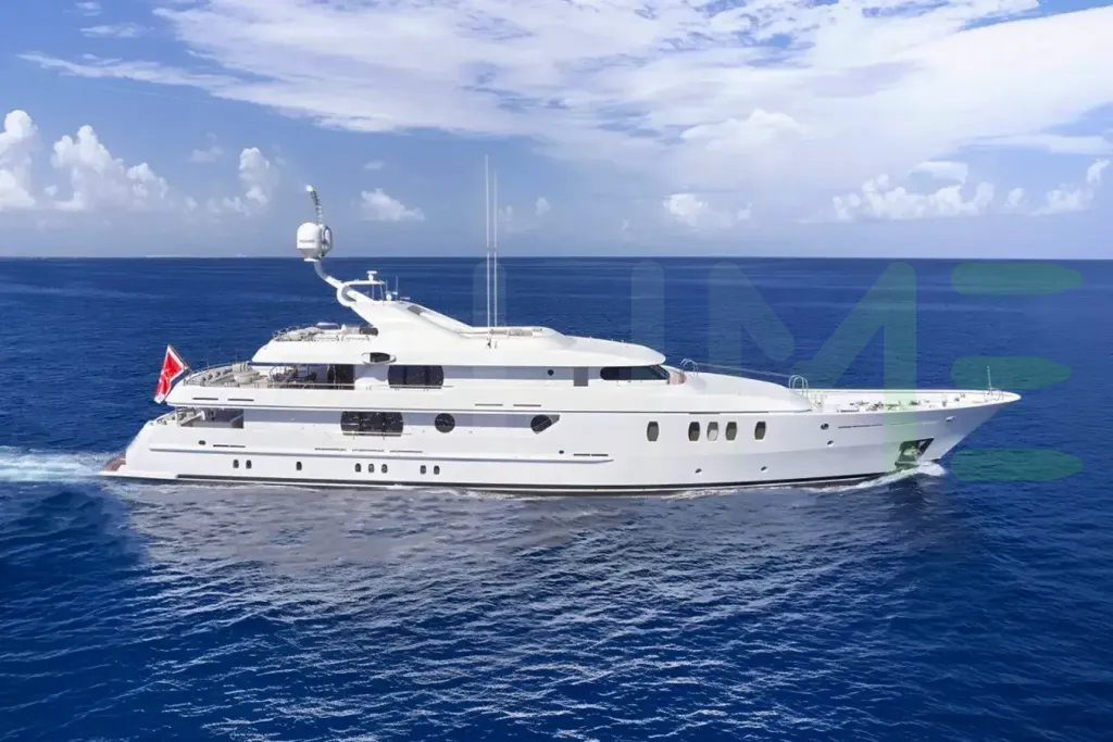White Jaz yacht for sale and price, showing the details and features of the interior and exterior available for purchase from LIME Yachts and Brokerage located in Fort Lauderdale Florida.
