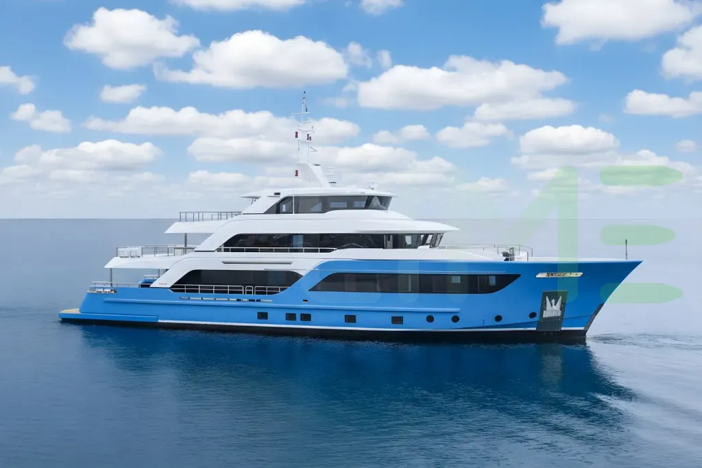 White Journey yacht for sale and price, showing the details and features of the interior and exterior available for purchase from LIME Yachts and Brokerage located in Fort Lauderdale Florida.